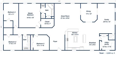 metal house floor plans